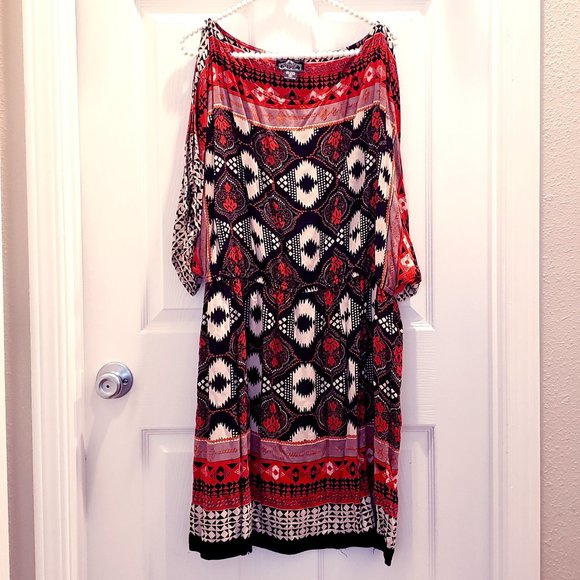 Angie Dresses & Skirts - Angie Plus Size Summer Printed Dress